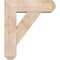 Ekena Millwork Traditional Craftsman Smooth Bracket w/ Offset Brace, Douglas Fir, 7 1/2"W x 24"D x 28"H BKT0806X24X28TRA04SDF - alternate 2